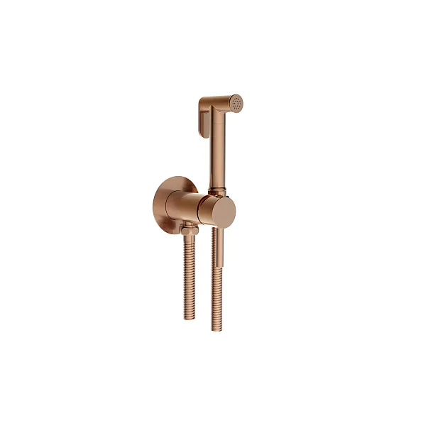 Bateria Bidetowa Podtynkowa Northern Copper Brushed Miedź Szczotkowana od Mobi