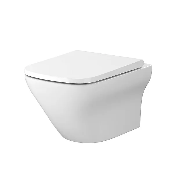 Mobi Potenza Miska WC Wisząca, Biała