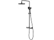Kolumna natryskowa Nature Gunmetal Brushed Termostat, Szczotkowany Gun Metal
