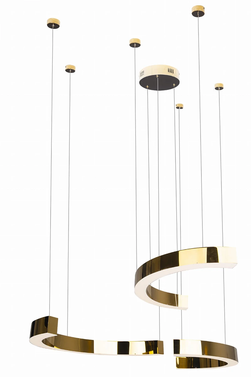 Lampa Wisząca Złota Lotus od Maxlight P0394D | Maxfliz