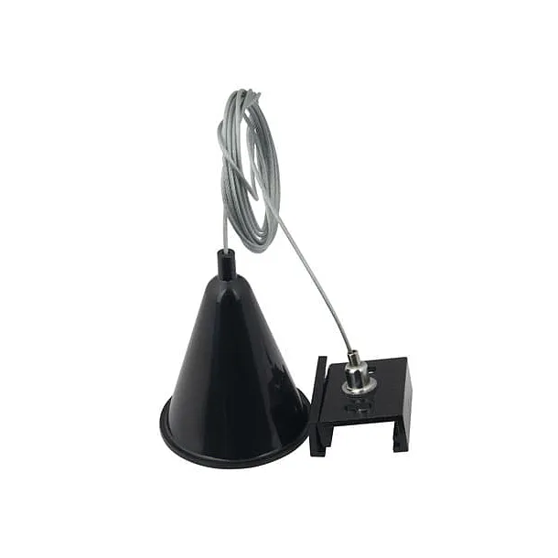 Track  Zawiesie linkowe z uchwytem 200cm czarne od Maxlight