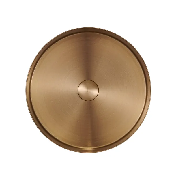 STEEL UMYWALKA NABLATOWA STAL NIERDZEWNA 38X11 COPPER BRUSHED ST.38.11.BC