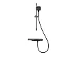 Termostatyczny Natynkowy Zestaw Wannowy witch System Gunmetal Brushed Grafit Szczotkowany od Mobi
