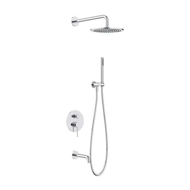 BATERIA PODTYNKOWA ZESTAW NORTHERN CHROME OD MOBI