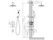 BATERIA PODTYNKOWA ZESTAW NORTHERN CHROME OD MOBI