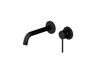 BATERIA UMYWALKOWA PODTYNKOWA NORTHERN BLACK MATT OD MOBI