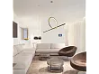 Lampa Wisząca Lozanna 18W Brushed Bronze od Maxlight