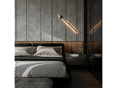 Kinkiet Spider Czarny IP44 od Maxlight