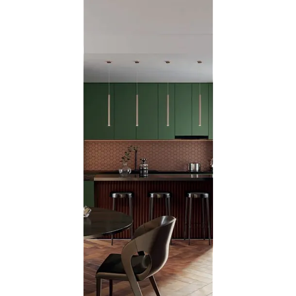 Lampa Wisząca Organic I Gold od Maxlight