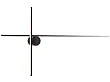 Kinkiet Arne 90cm 15W Czarny IP44 3000K od Maxlight