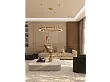 Lampa Wisząca  Luxury Złota Ściemnialna 110cm od Maxlight