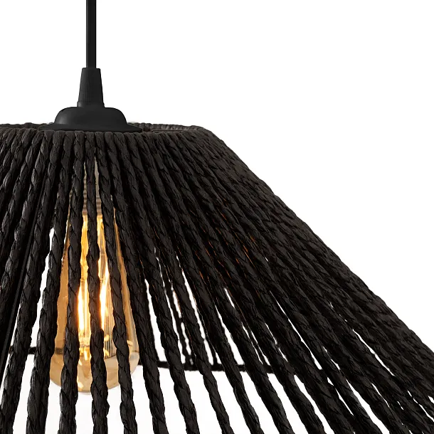 Lampa Wisząca Amalfi I Black od Maxlight