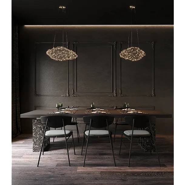 Lampa Wisząca Stardust Złota od Maxlight