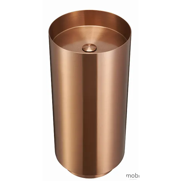 MOBI NORTHERN Umywalka Wolnostojąca 38x83 Copper Brushed