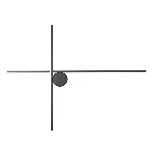 Kinkiet Arne 60cm 10W Czarny IP44 3000K od Maxlight