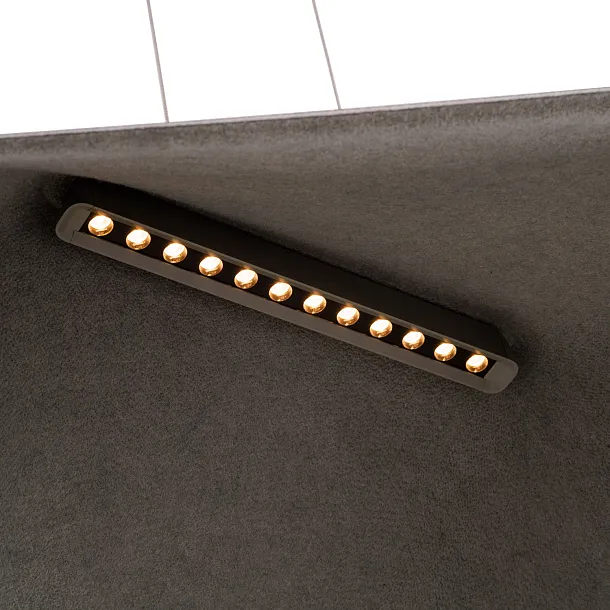 Lampa Wisząca Carbon Black&Grey od Maxlight