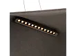 Lampa Wisząca Carbon Black&Grey od Maxlight