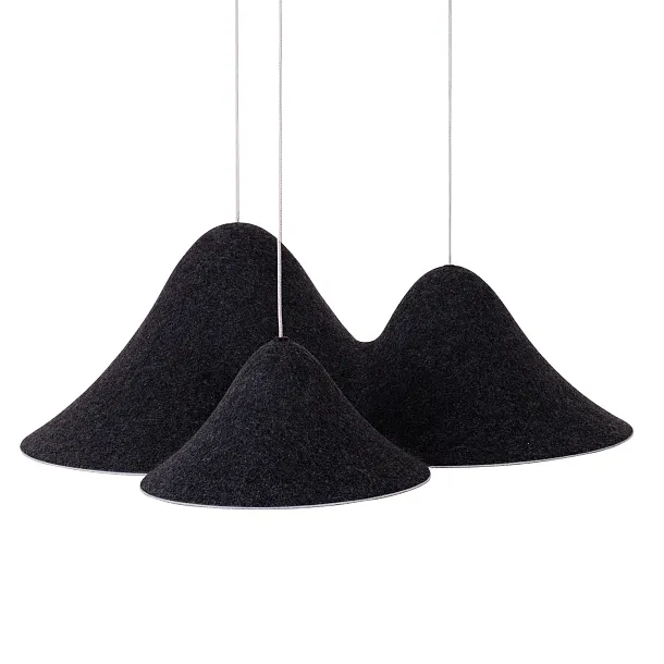 Lampa Wisząca Bellmond Black&Grey od Maxlight