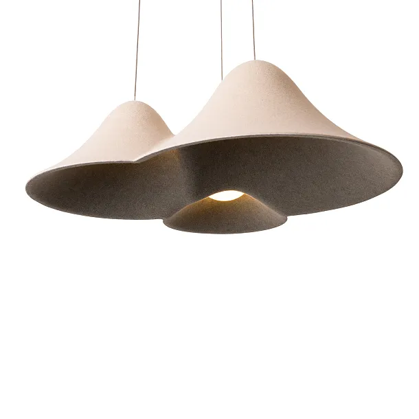 Lampa Wisząca Bellmond Cream&Grey od Maxlight