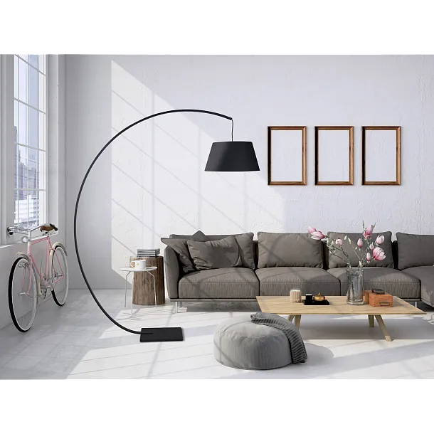 Lampa Podłogowa Celia Czarna od Maxlight