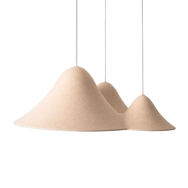 Lampa Wisząca Bellmond Cream&Grey od Maxlight