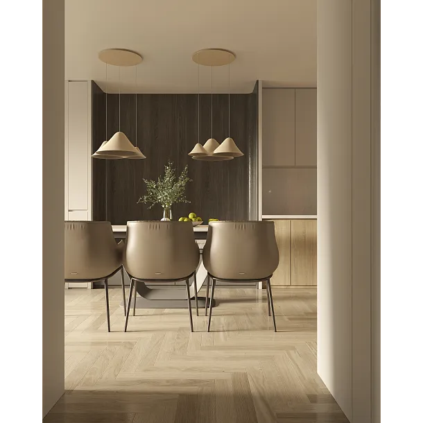 Lampa Wisząca Bellmond Cream&Grey od Maxlight