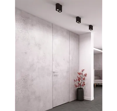 Lampa Sufitowa/Plafon Podwójny Basic Round II BK od Maxlight