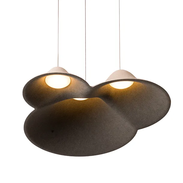 Lampa Wisząca Bellmond Cream&Grey od Maxlight