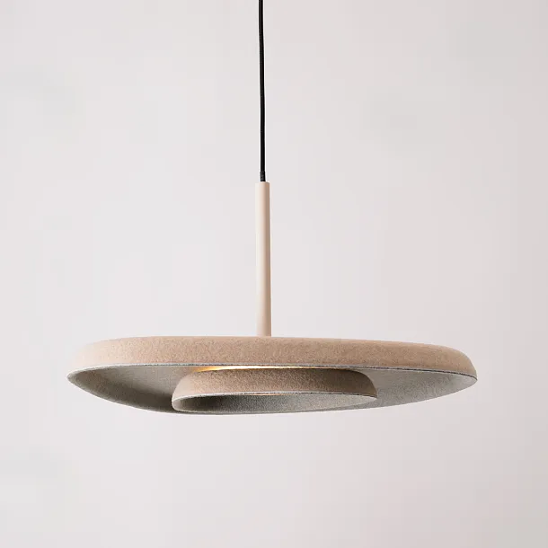 Lampa Wisząca Deux Cream&Grey od Maxlight