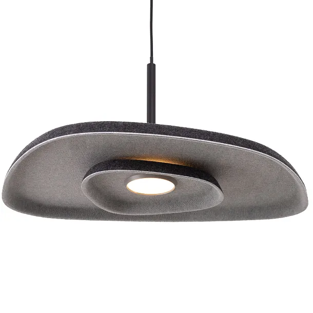 Lampa Wisząca Deux Black&Grey od Maxlight