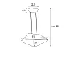 Lampa Wisząca Carbon Earth Yellow&Grey od Maxlight