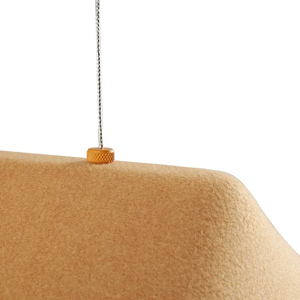 Lampa Wisząca Carbon Earth Yellow&Grey od Maxlight