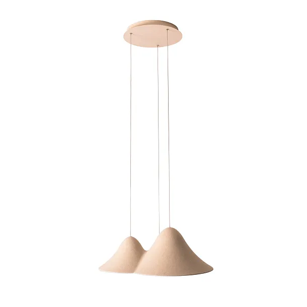 Lampa Wisząca Bellmond Cream&Grey od Maxlight