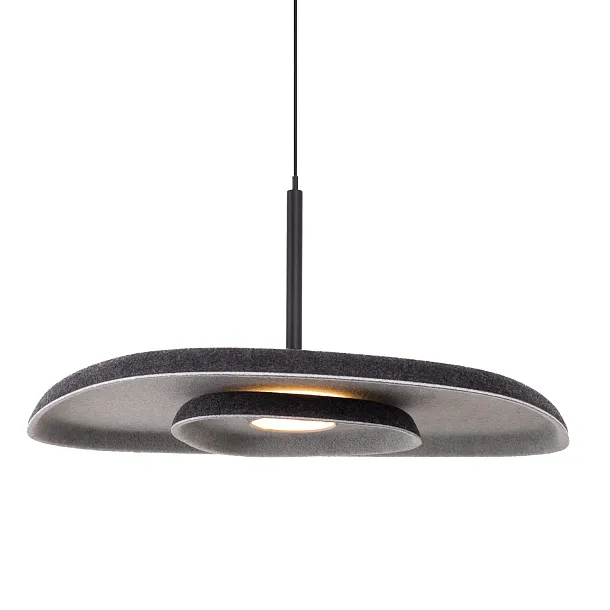 Lampa Wisząca Deux Black&Grey od Maxlight