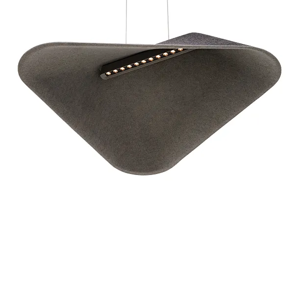 Lampa Wisząca Carbon Black&Grey od Maxlight