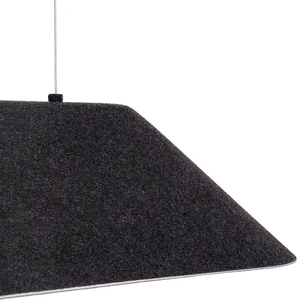 Lampa Wisząca Carbon Black&Grey od Maxlight