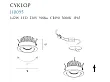Oprawa Wpustowa Cyklop Czarna IP65 od Maxlight