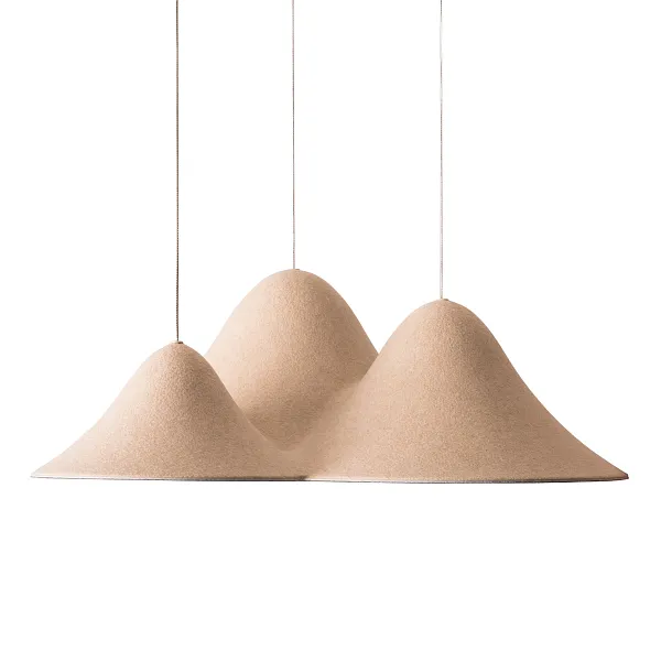 Lampa Wisząca Bellmond Cream&Grey od Maxlight