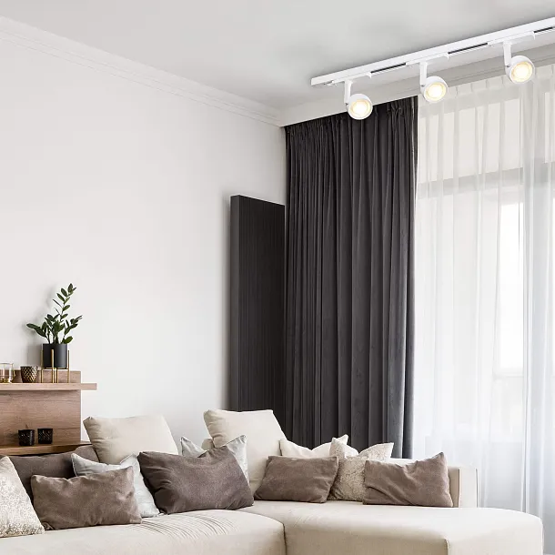 Lampa Do Szynoprzewodu Charon Biała od Maxlight