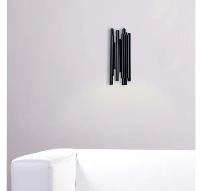 Kinkiet Organic Czarny od Maxlight