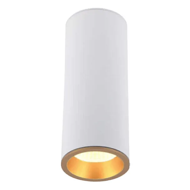 Lampa Sufitowa/Plafon Long Okrągły Biały od Maxlight