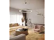 Lampa Wisząca Luxury Złota 70cm Ściemnialna od Maxlight