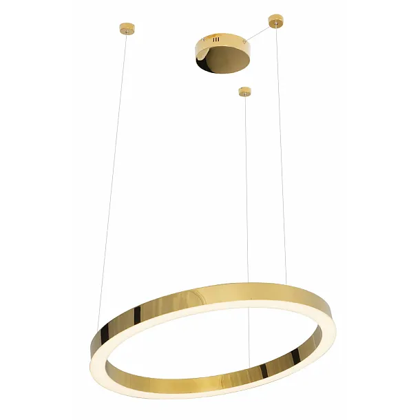 Lampa Wisząca Luxury Złota 70cm Ściemnialna od Maxlight