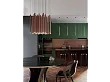 Lampa Wisząca Organic Copper Ściemnialna od Maxlight
