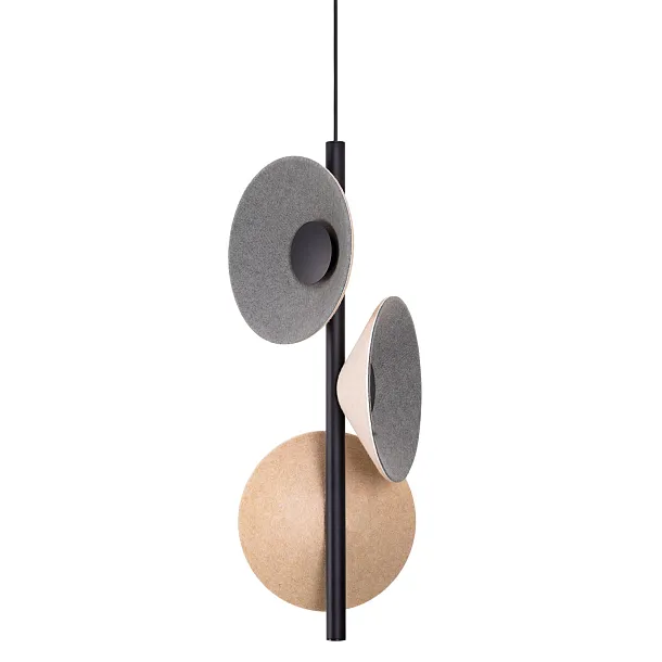 Lampa Wisząca Puro Cream&Grey od Maxlight