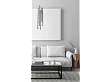 Lampa Wisząca Organic Chrom Średnia Ściemnialna od Maxlight