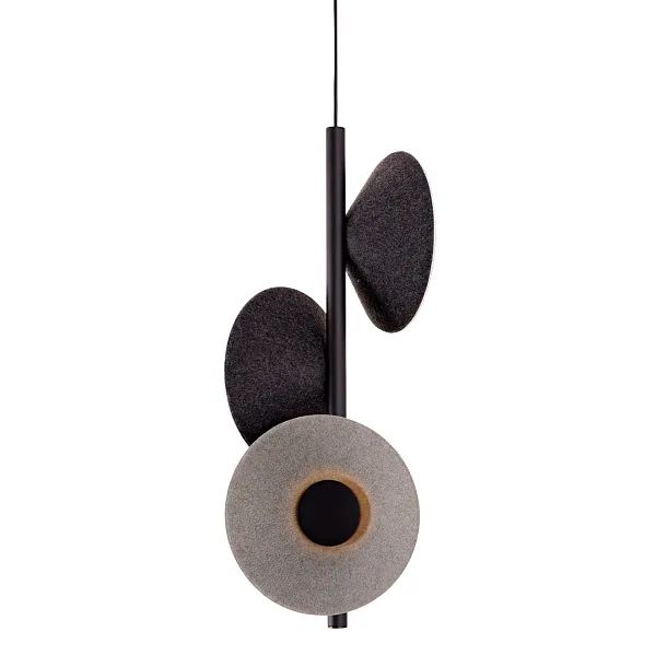 Lampa Wisząca Puro Black&Grey od Maxlight