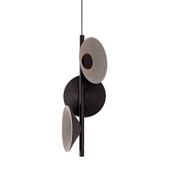 Lampa Wisząca Puro Black&Grey od Maxlight