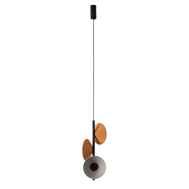 Lampa Wisząca Puro Earth Yellow&Grey od Maxlight