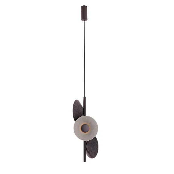 Lampa Wisząca Puro Black&Grey od Maxlight